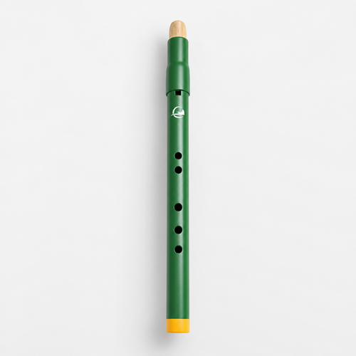 Derey-flute-amerindienne-mi-vert-green-forest