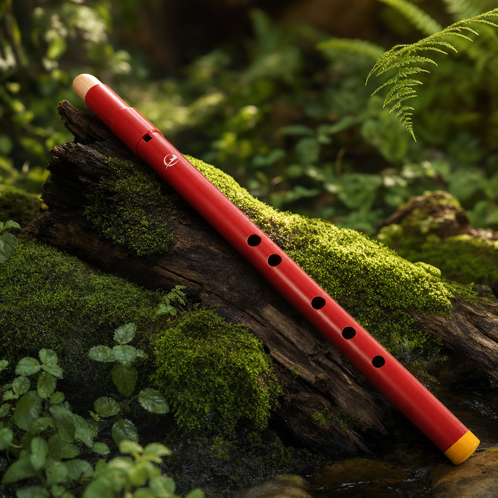 Derey-flute-amerindienne-sol-rouge-red-spirit