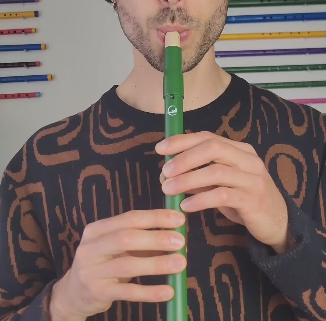 derey-flute-amerindienne-ré-verte-green-forest-video