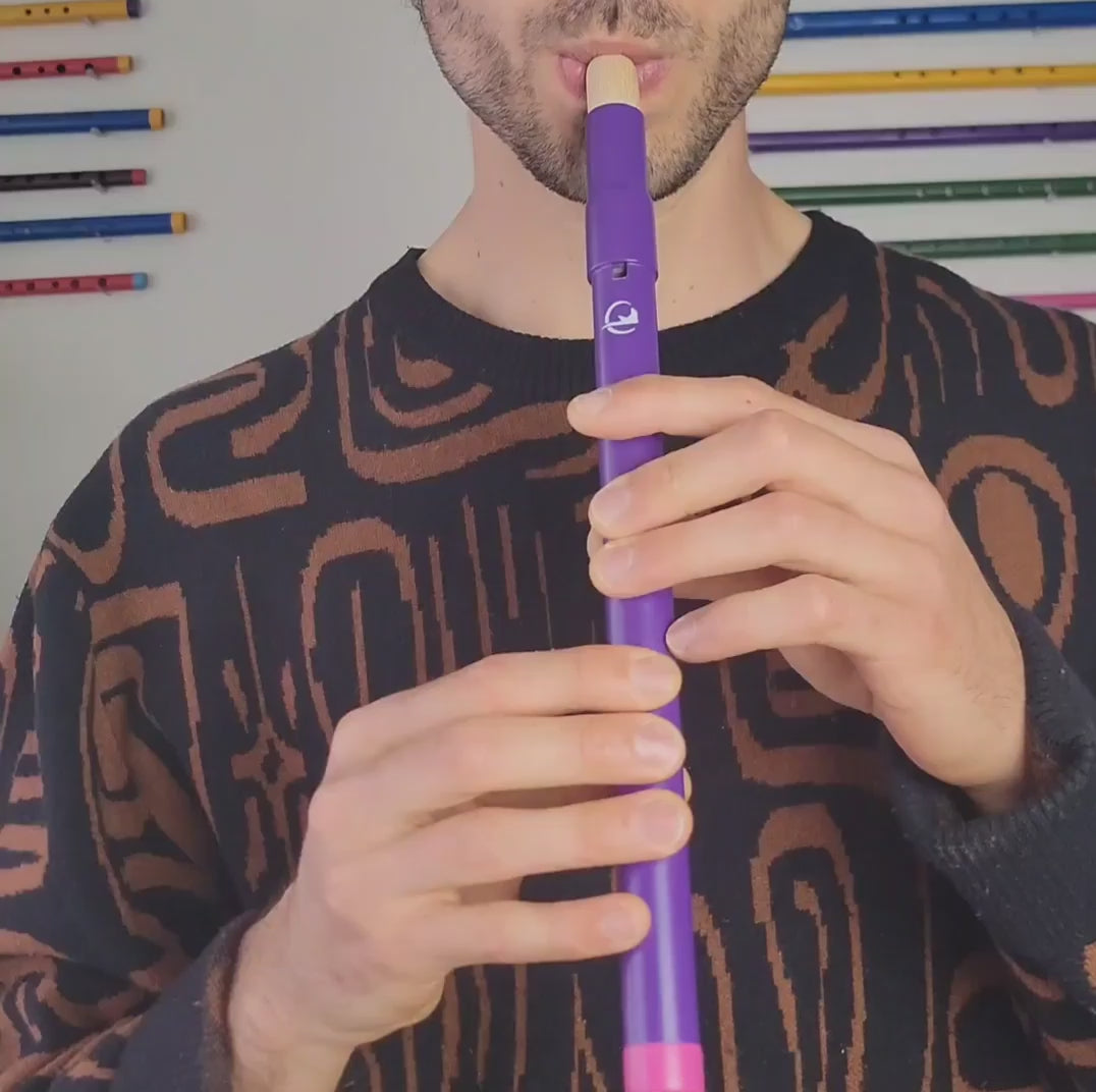 derey-flute-amerindienne-re-violette-purple-moon-video